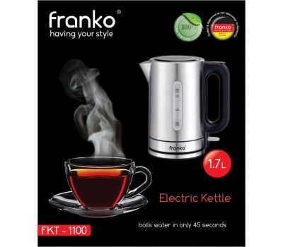 ელექტრო ჩაიდანი FRANKO FKT-1100